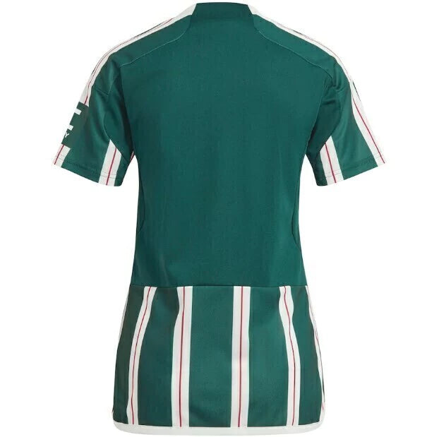 Camisa Manchester United II (Away) 23/24 - Torcedor Feminina - Verde - Manto Elegante