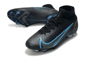 Chuteira de Campo Nike Mercurial Vapor 14 Elite FG Black Boost - Manto Elegante