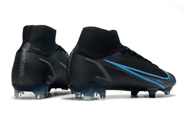 Chuteira de Campo Nike Mercurial Vapor 14 Elite FG Black Boost - Manto Elegante