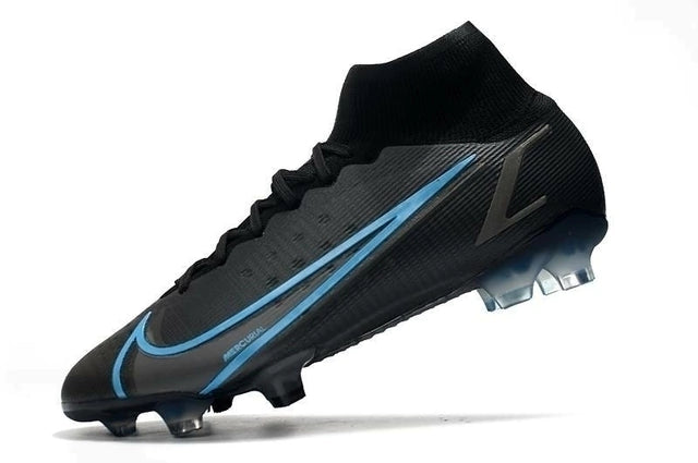 Chuteira de Campo Nike Mercurial Vapor 14 Elite FG Black Boost - Manto Elegante