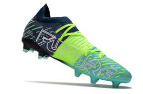 Chuteira de Campo Puma Future Z 1.1 FG - Verde e Azul - Manto Elegante