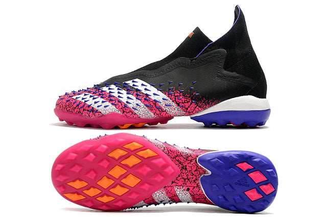 Chuteira de Society Adidas Predator Freak+ Superspectral - Manto Elegante