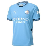 Camisa Manchester City I (Home) 24/25 - Torcedor Masculina - Azul