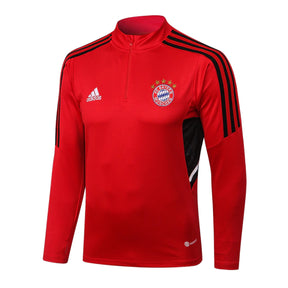 Conjunto Bayern de Munique 23/24 - Masculino - Vermelho - Manto Elegante