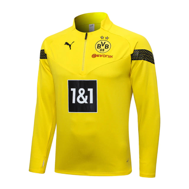 Conjunto Borussia Dortmund 23/24 - Masculino - Amarelo - Manto Elegante