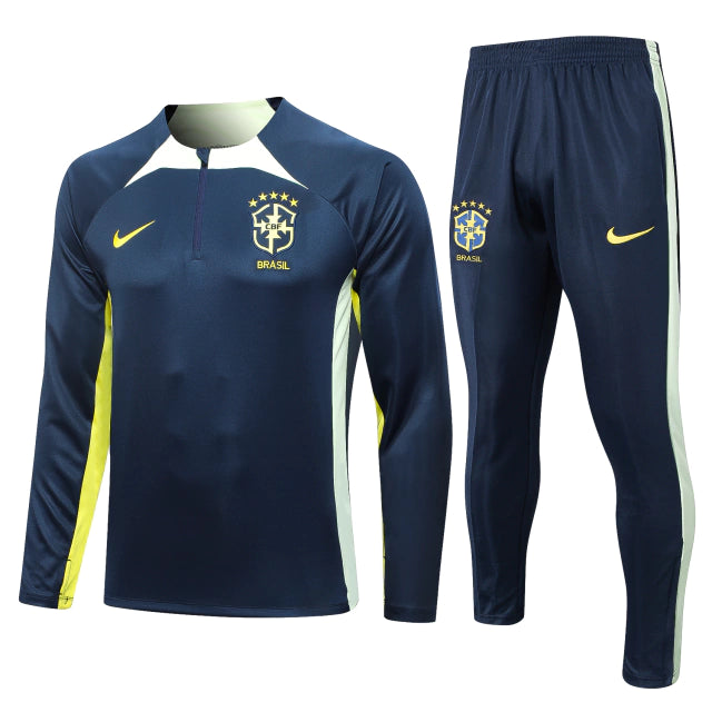 Conjunto Brasil 23/24 - Masculino - Azul