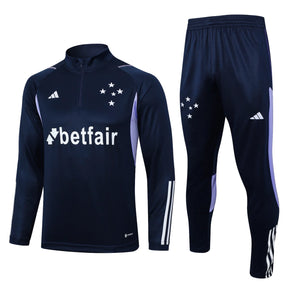 Conjunto Cruzeiro 23/24 - Masculino - Azul