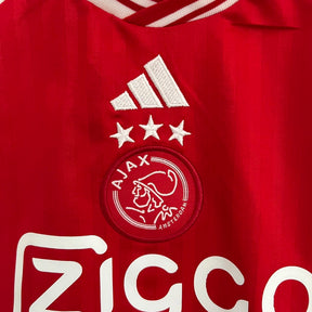 Conjunto Infantil Ajax I (Home) 23/24 - Vermelho - Manto Elegante