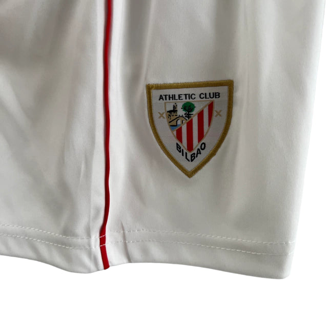 Conjunto Infantil Atlético de Bilbao III (Third) 23/24 - Branco - Manto Elegante