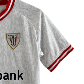 Conjunto Infantil Atlético de Bilbao III (Third) 23/24 - Branco - Manto Elegante