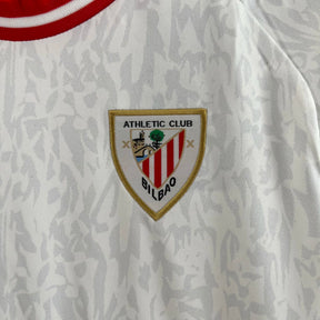 Conjunto Infantil Atlético de Bilbao III (Third) 23/24 - Branco - Manto Elegante