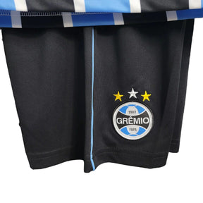 Conjunto Infantil Grêmio I 23/24 - Azul - Manto Elegante