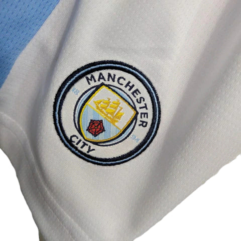 Conjunto Infantil Manchester City I (Home) 23/24 - Azul