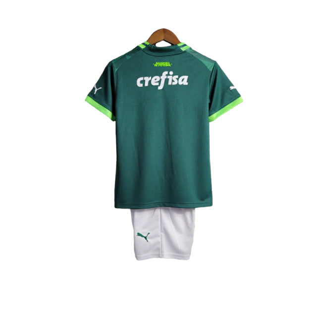 Conjunto Infantil Palmeiras I 23/24 - Verde - Manto Elegante