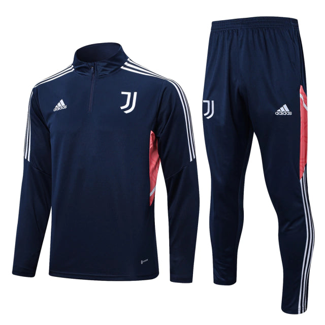 Conjunto Juventus 23/24 - Masculino - Azul - Manto Elegante