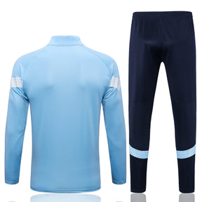 Conjunto Manchester City 23/24 - Masculino - Azul - Manto Elegante