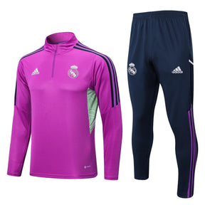 Conjunto Real Madrid 23/24 - Masculino - Roxo - Manto Elegante