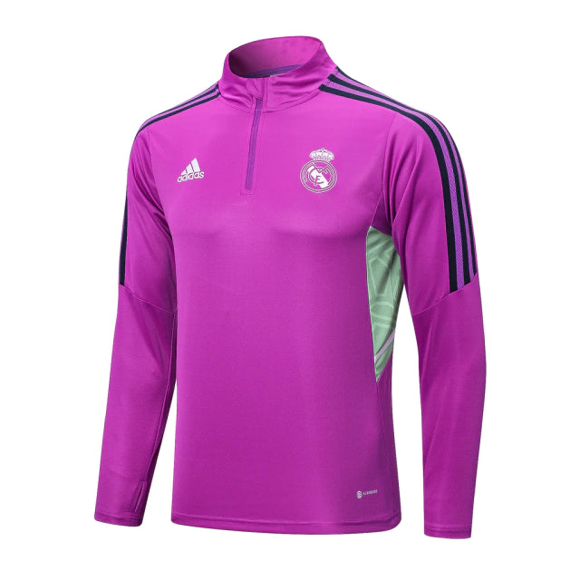 Conjunto Real Madrid 23/24 - Masculino - Roxo - Manto Elegante