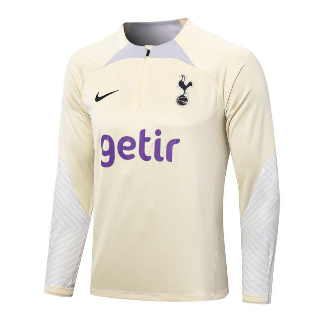 Conjunto Tottenham 23/24 - Masculino - Bege - Manto Elegante