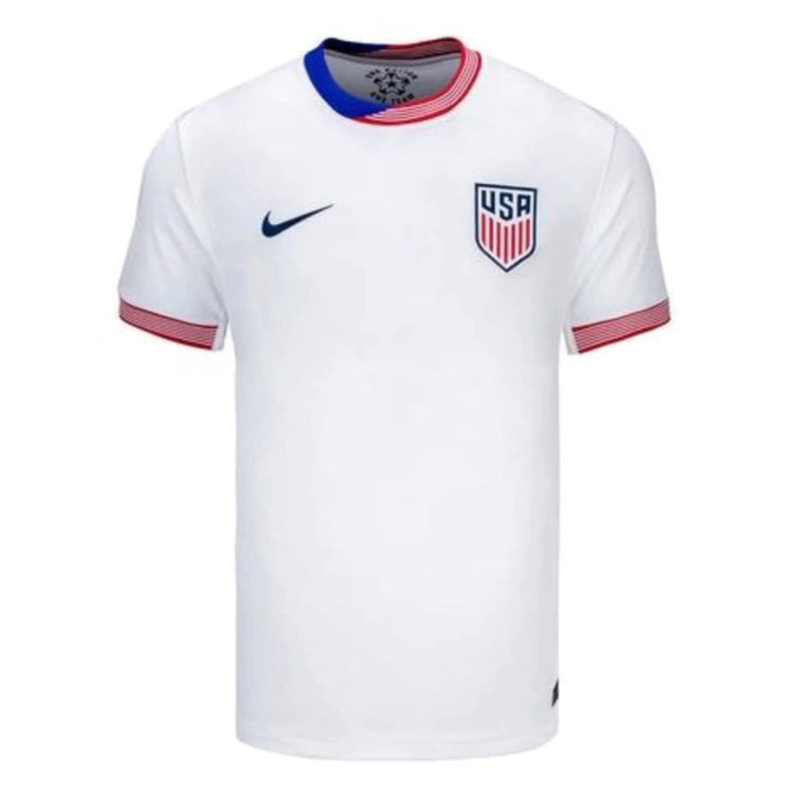 Camisa Seleção dos Estados Unidos I (Home) 24/25 - Torcedor Masculina - Branco - Manto Elegante