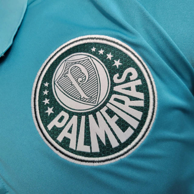 Camisa Polo Palmeiras 23/24 - Torcedor Masculina - Azul - Manto Elegante