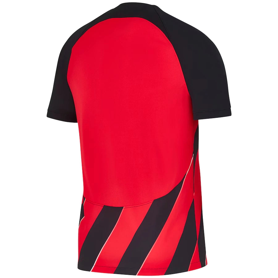 Camisa Frankfurt I (Home) 23/24 - Torcedor Masculina - Vermelho e Preto - Manto Elegante