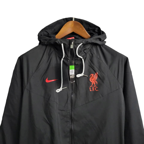 Jaqueta Corta-Vento Liverpool 23/24 - Masculina - Preto - Manto Elegante