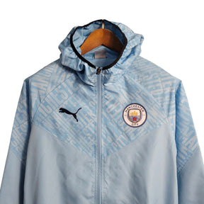 Jaqueta Corta-Vento Manchester City 23/24 - Masculina - Azul - Manto Elegante