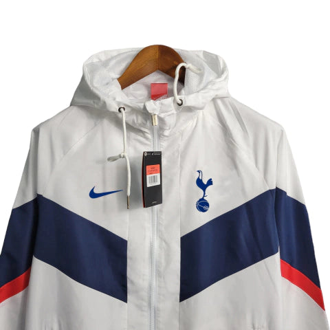 Jaqueta Corta-Vento Tottenham 23/24 - Masculina - Branco - Manto Elegante