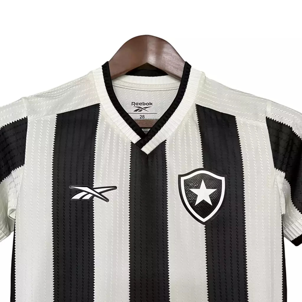 Conjunto Infantil Botafogo I 24/25 - Preto e Branco