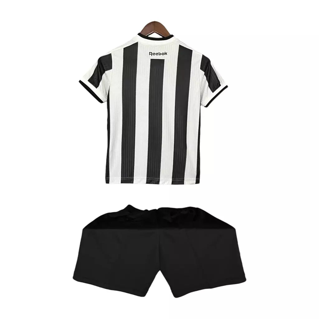 Conjunto Infantil Botafogo I 24/25 - Preto e Branco