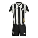 Conjunto Infantil Botafogo I 24/25 - Preto e Branco