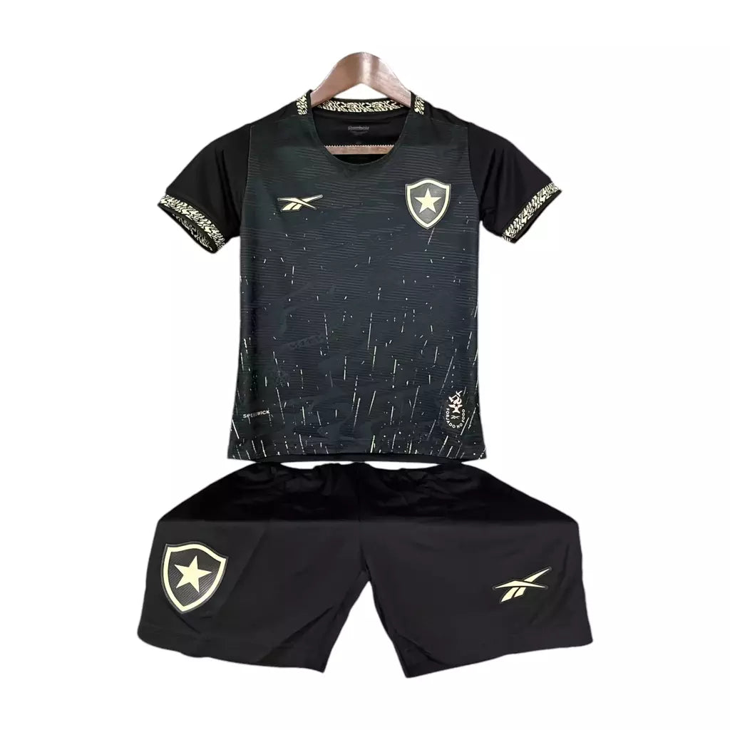 Conjunto Infantil Botafogo II 24/25 - Preto