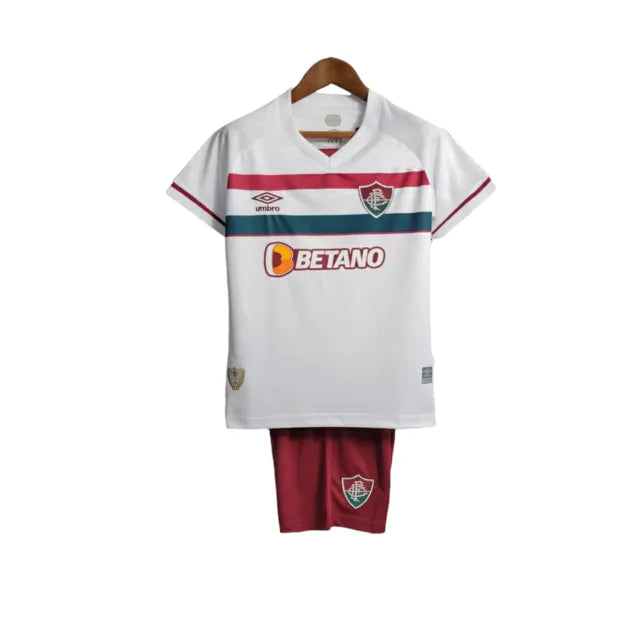 Conjunto Infantil Fluminense II 23/24 - Branco - Manto Elegante