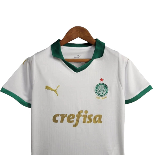 Conjunto Infantil Palmeiras II 24/25 - Branco