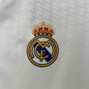 Camisa Mbappé #9 Real Madrid I (Home) 2024 - Torcedor Masculina - Branco