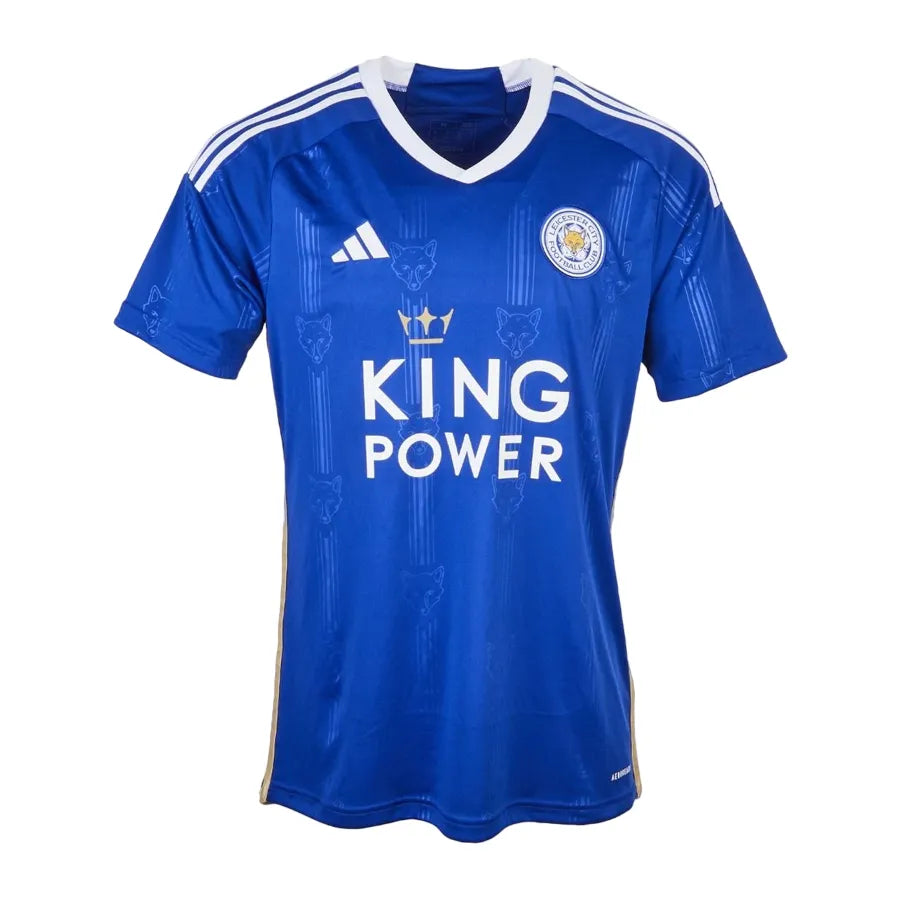 Camisa Leicester City I (Home) 23/24 - Torcedor Masculina - Azul - Manto Elegante