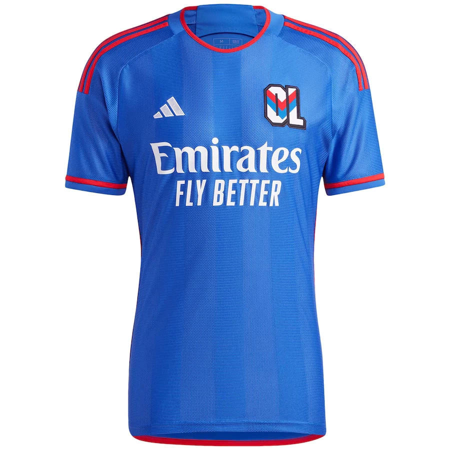 Camisa Lyon II (Away) 23/24 - Torcedor Masculina - Azul - Manto Elegante