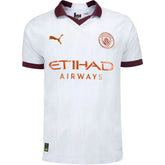 Camisa Manchester City II (Away) 23/24 - Torcedor Masculina - Branco - Manto Elegante