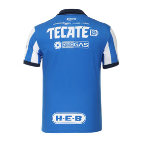 Camisa Monterrey I (Home) 23/24 - Torcedor Masculina - Azul e Branco - Manto Elegante