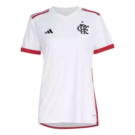 Camisa Flamengo II 24/25 - Torcedor Feminina - Branco