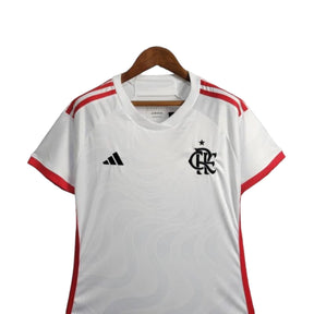 Camisa Flamengo II 24/25 - Torcedor Feminina - Branco