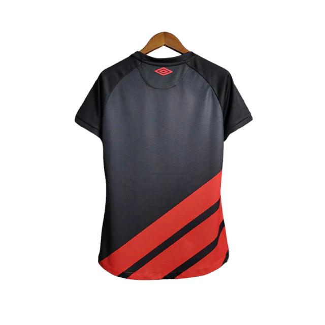 Camisa Athletico Paranaense III 23/24 - Torcedor Feminina - Preto - Manto Elegante