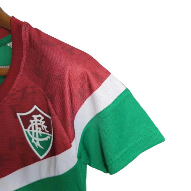 Camisa de Treino Fluminense 23/24 - Torcedor Feminina - Verde - Manto Elegante