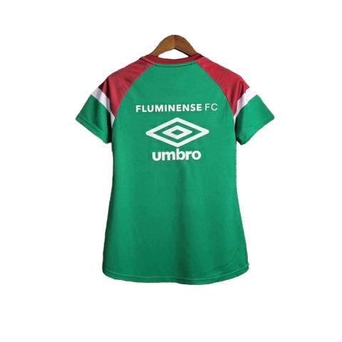 Camisa de Treino Fluminense 23/24 - Torcedor Feminina - Verde - Manto Elegante