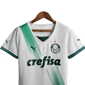 Camisa Palmeiras II 23/24 - Torcedor Feminina - Branco - Manto Elegante