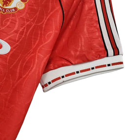 Camisa Retrô Manchester United I (Home) 1990 - Torcedor Masculina - Vermelho - Manto Elegante