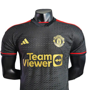 Camisa Manchester United Edição Especial 23/24 - Jogador Masculina - Preto