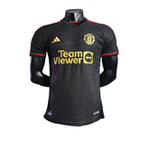 Camisa Manchester United Edição Especial 23/24 - Jogador Masculina - Preto