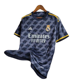 Camisa Real Madrid II (Away) 23/24 - Torcedor Masculina - Cinza - Manto Elegante